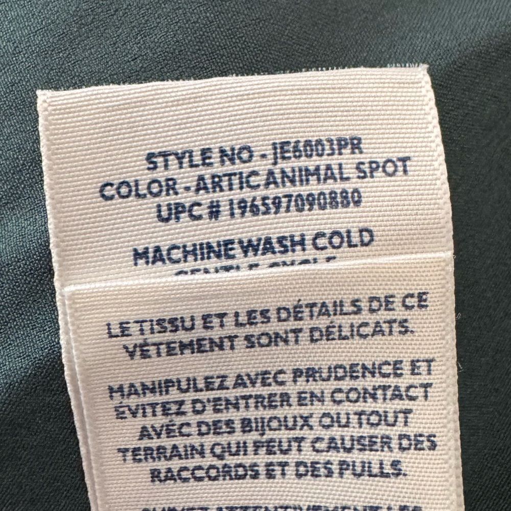 Joie Limited Edition Balloon Sleeve Dress Arctic Animal Spot Size Medium - Picture 6 of 7